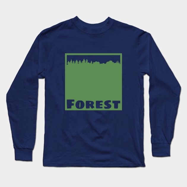 The Forest Long Sleeve T-Shirt by MadTropic